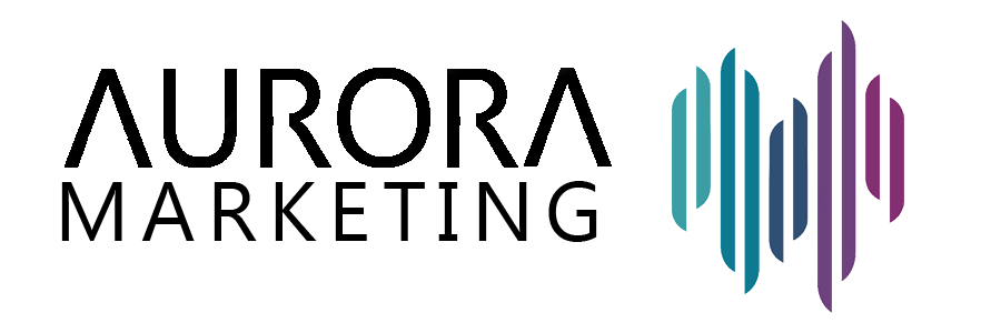 Aurora Marketing Logo Fekete